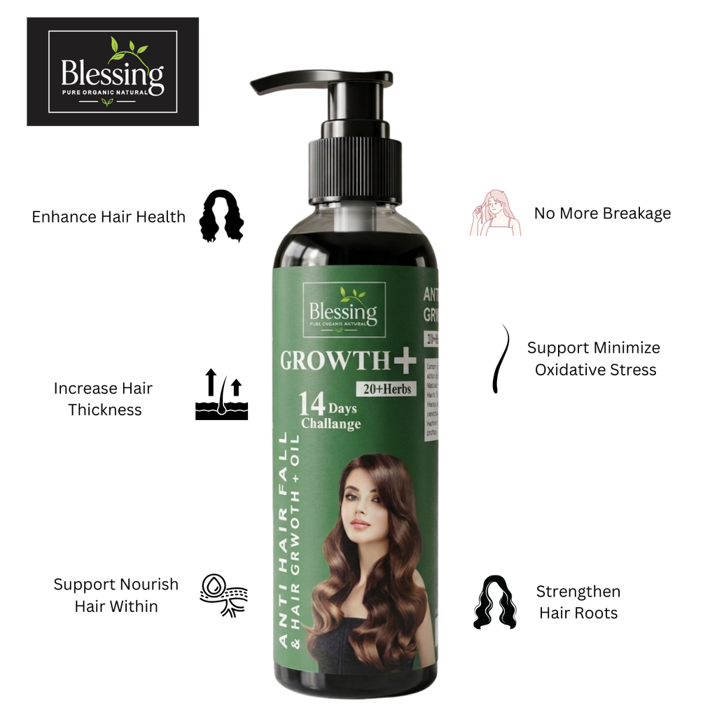 Growth + Hair Oil  BLESSING PURE